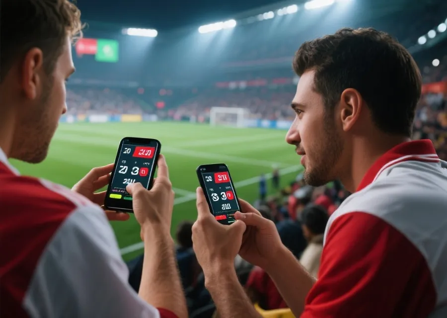 通过移动设备查看世界杯实时比分与赛程